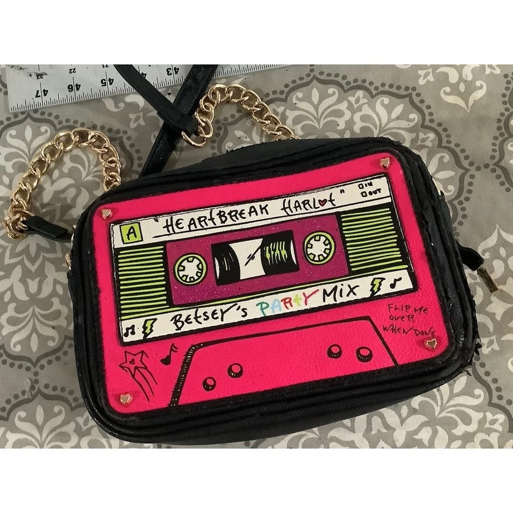 Betsey Johnson Cassette Tape 